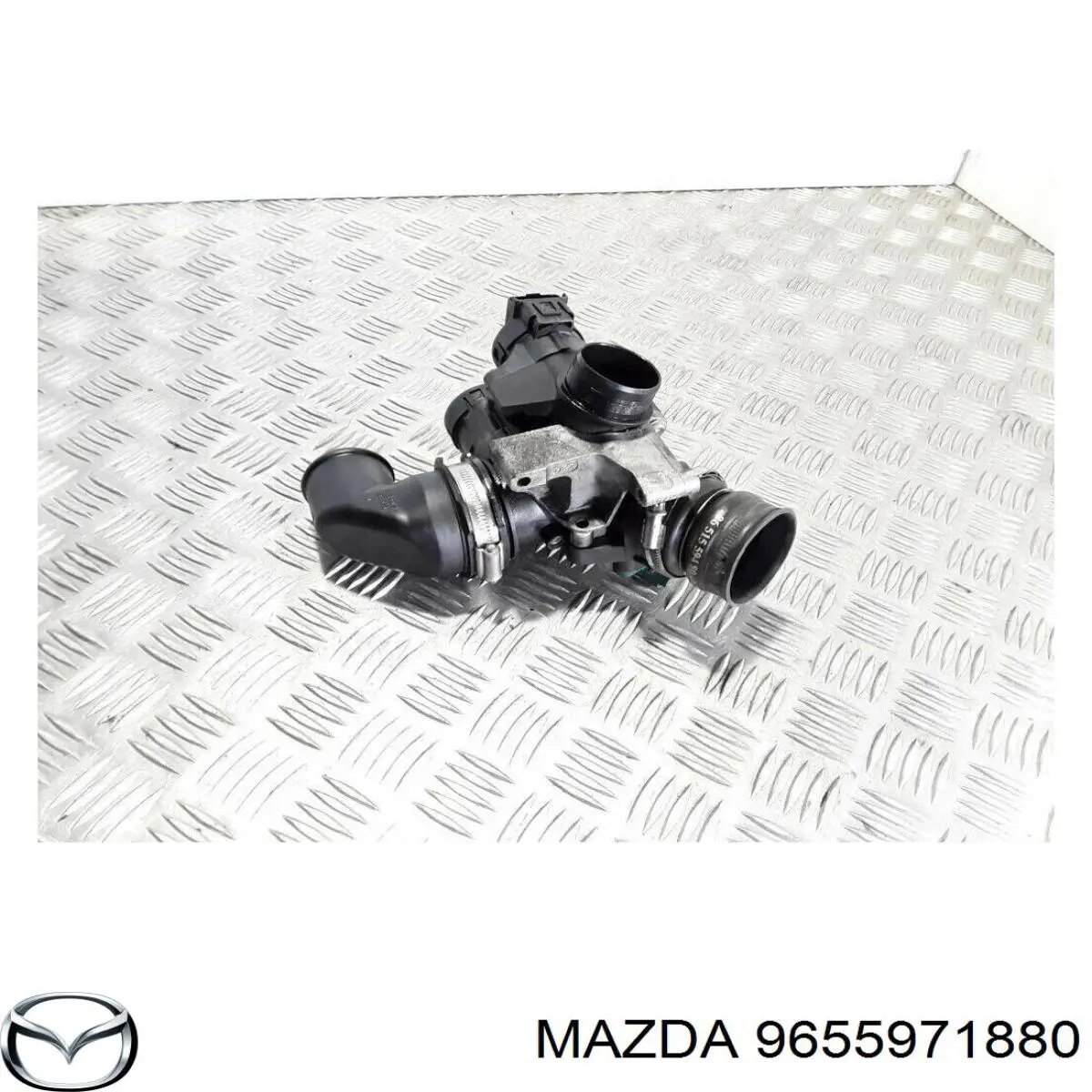 9655971880 Mazda válvula de borboleta montada