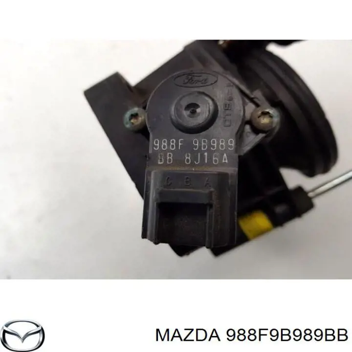 988F9B989BB Mazda датчик положения дроссельной заслонки (потенциометр)