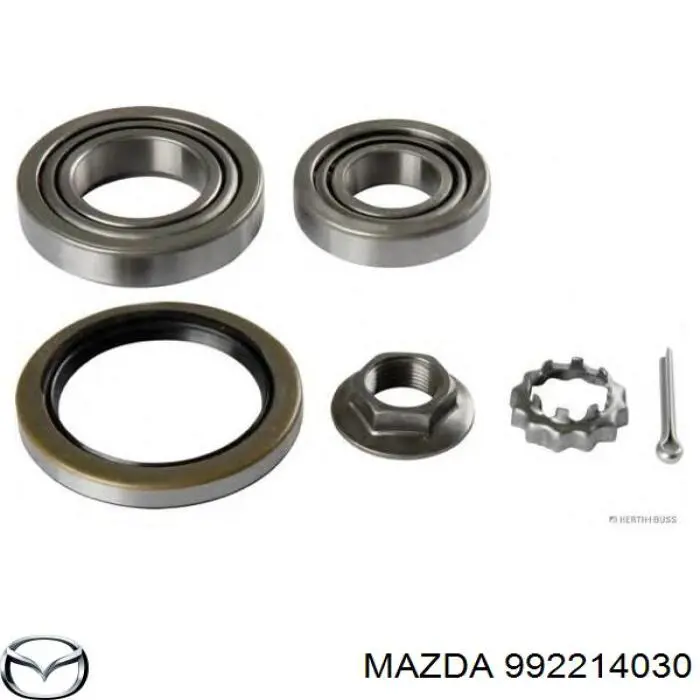 Cojinete de rueda trasero 992214030 Mazda