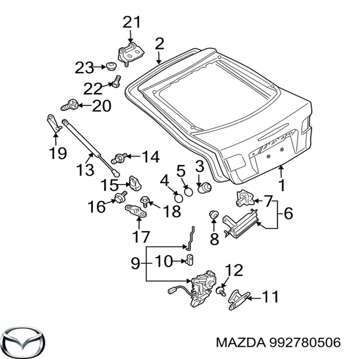  992780506 Mazda