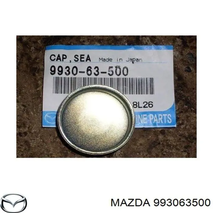 Tampão CBC/do bloco de cilindros Mazda 323 III BF