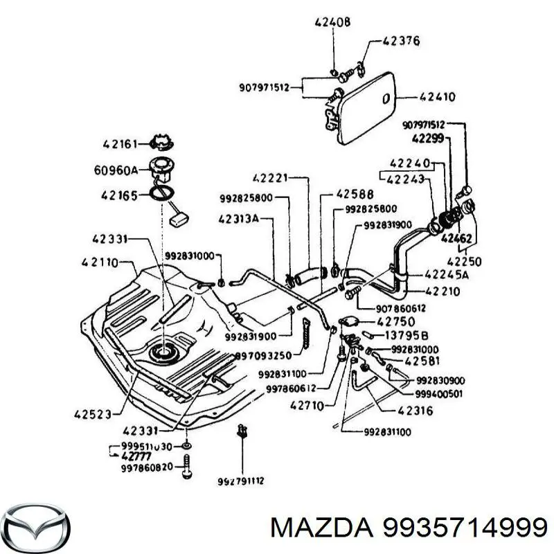  Mazda 9935714999 цена, от 50.68 USD