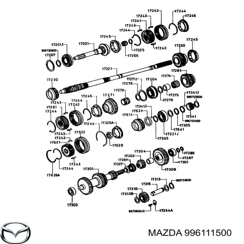  996111500 Mazda