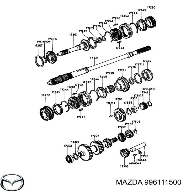 Купить K996111500 Hyundai/Kia 