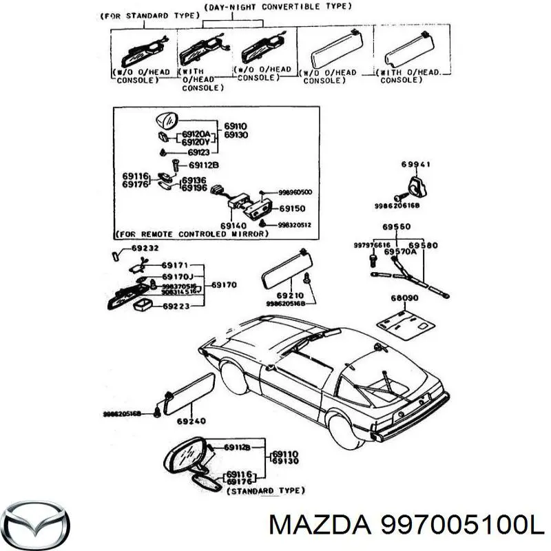  997005100L Mazda