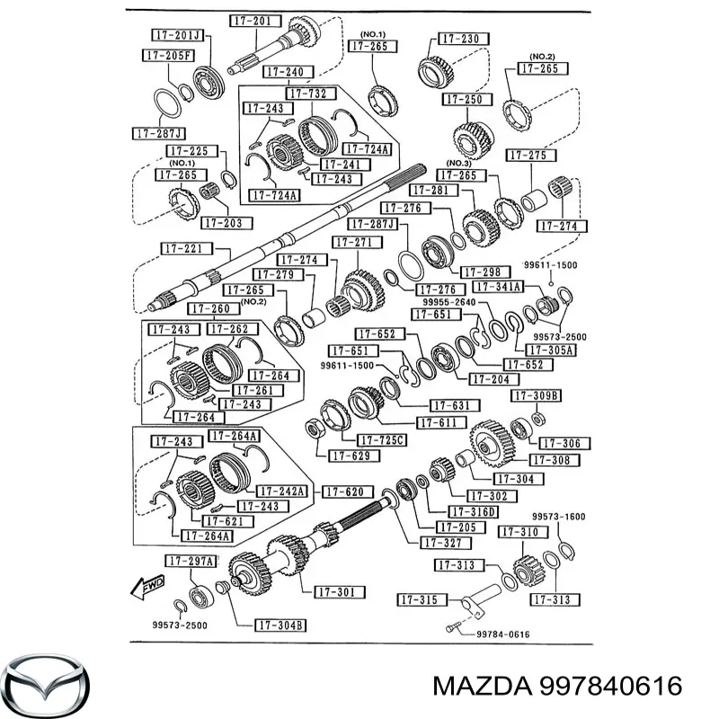 Купить 3252332 Ford 