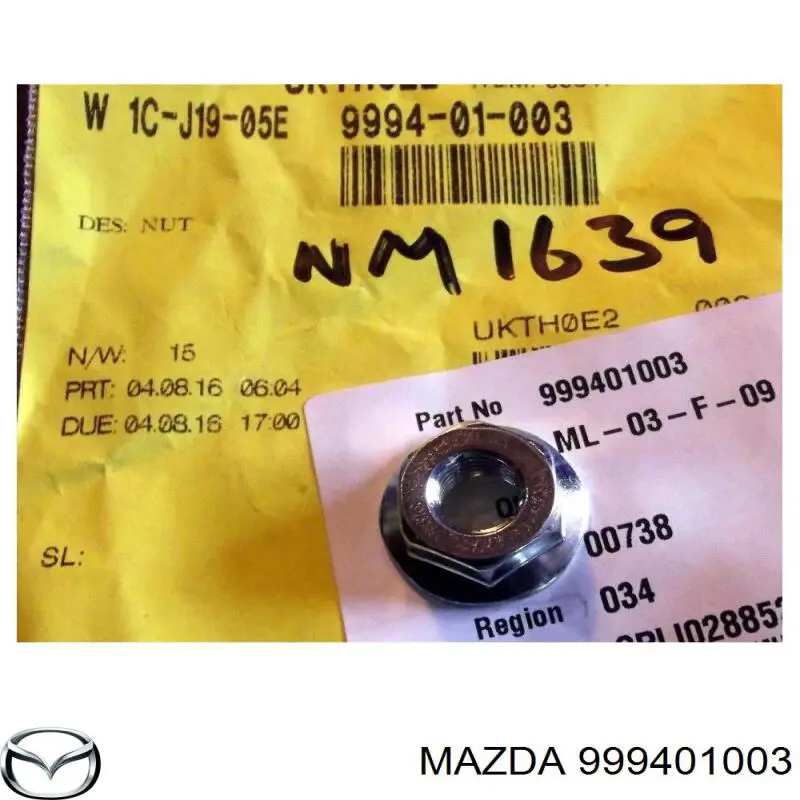  999401003 Mazda