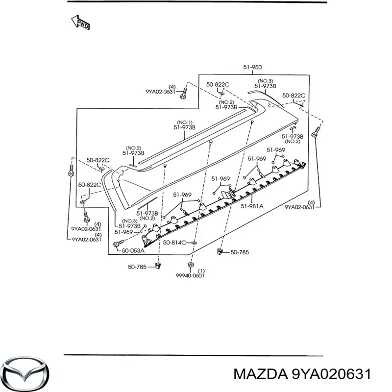  9YA020631 Mazda