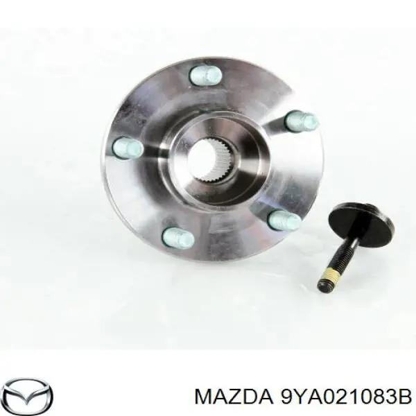 Cubo de rueda delantero 9YA021083B Mazda