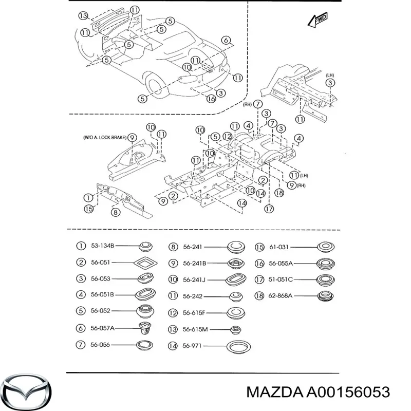 A00156053 Mazda 