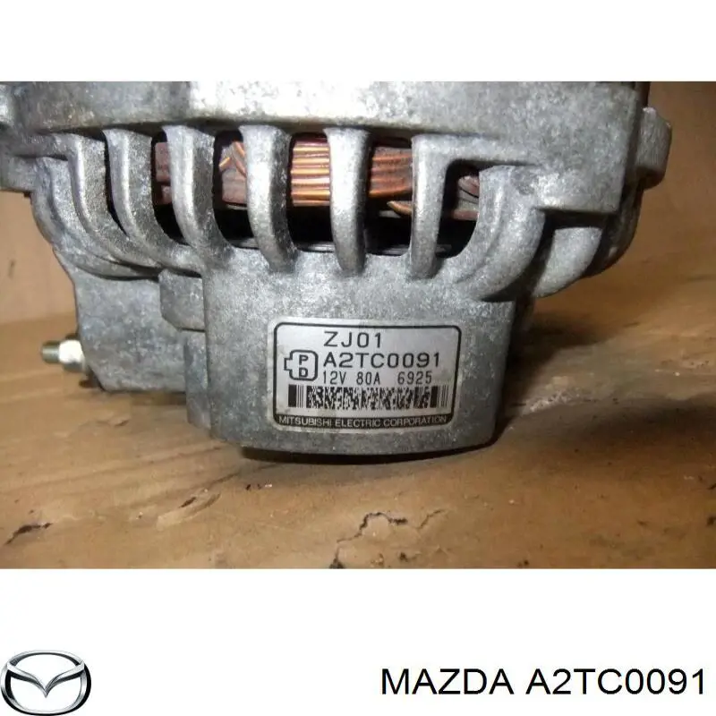 Автомобильный генератор Mazda A2TC0091 цена, от 36.64 USD