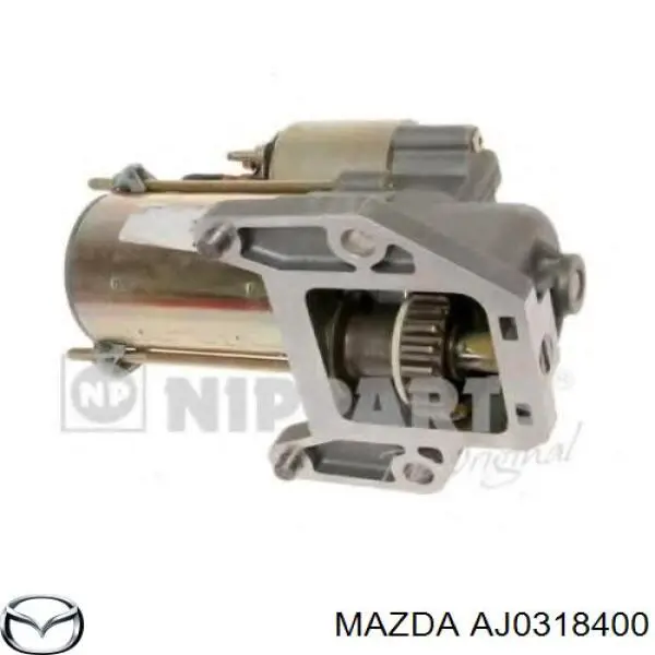 AJ0318400 Mazda Стартер автомобиля