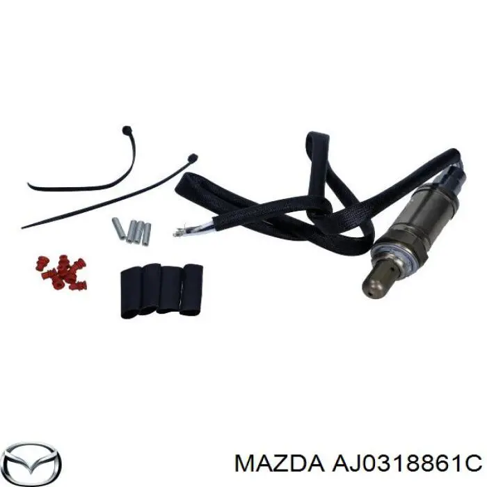 AJ03-18-861C Mazda лямбда-зонд, датчик кислорода до катализатора