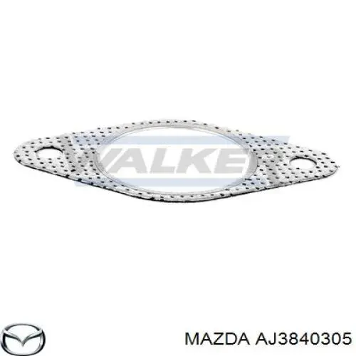 AJ3840305 Mazda прокладка приемной трубы глушителя