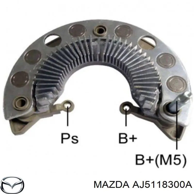 Купить AJ5118300A Mazda Генератор