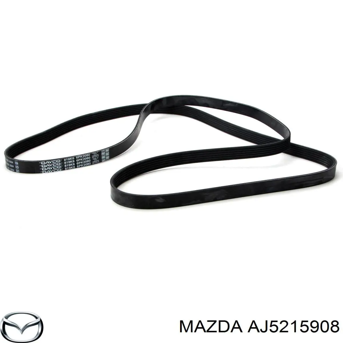 AJ5215908 Mazda Поликлиновый ремень