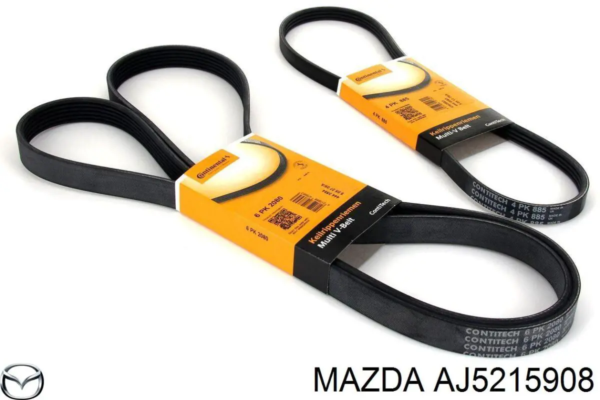 Купить AJ5215908 Mazda Ремень генератора