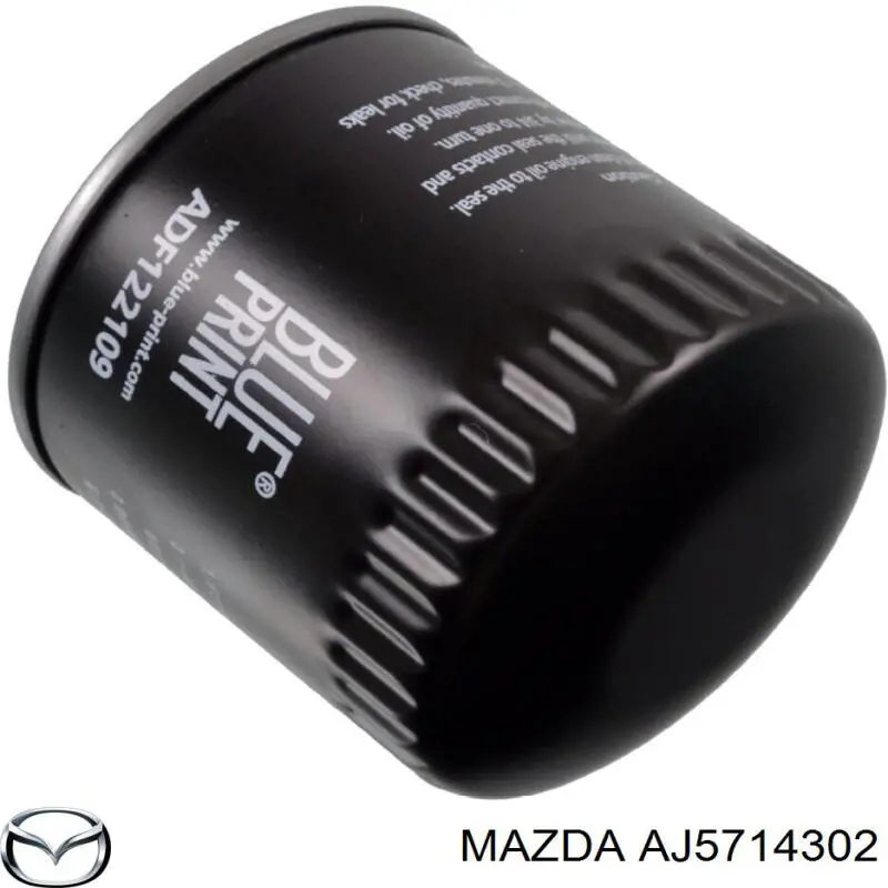 Filtro de aceite AJ5714302 Mazda