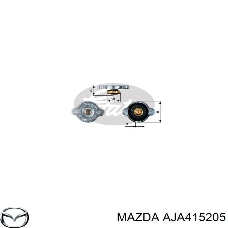 AJA415205 Mazda 