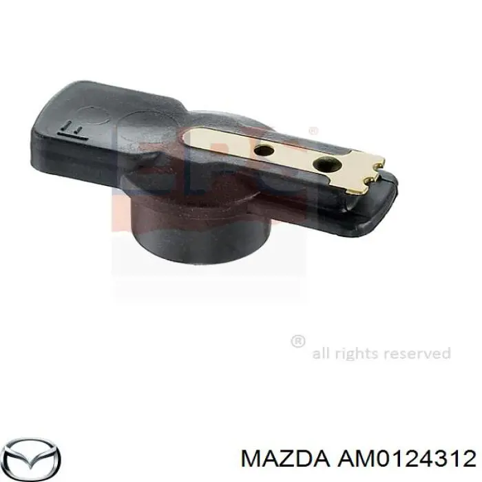 Бегунок распределителя зажигания AM0124312 Mazda