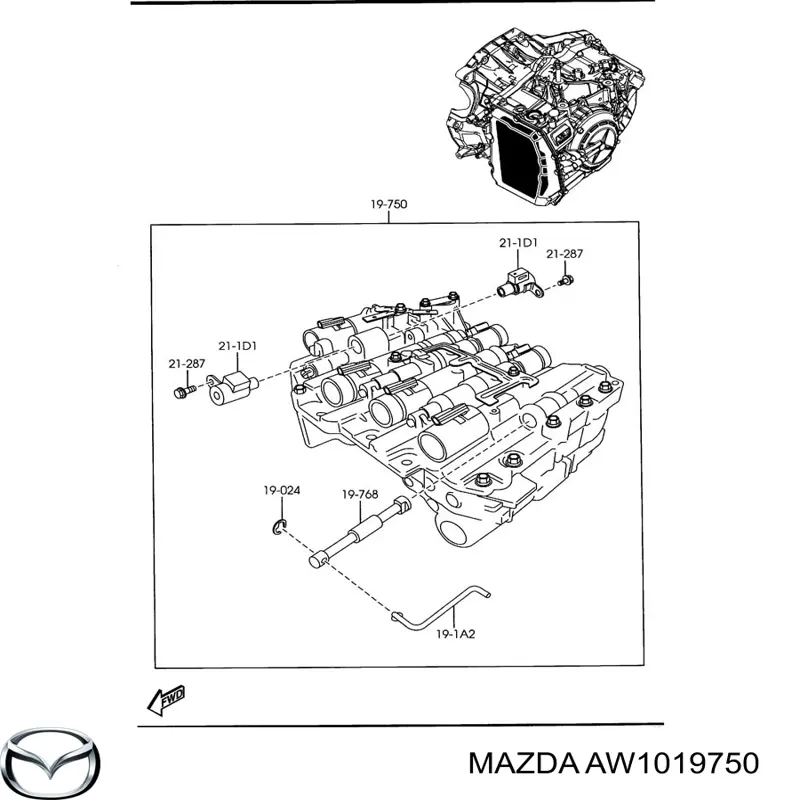 AW1019750 Mazda 