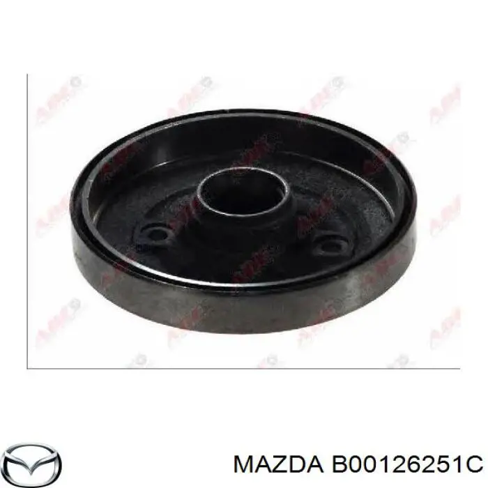 Купить B00126251C Mazda Тормозной барабан