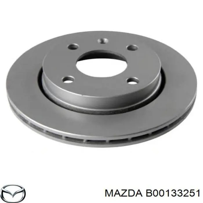Купить B00133251 Mazda Ротор тормозной