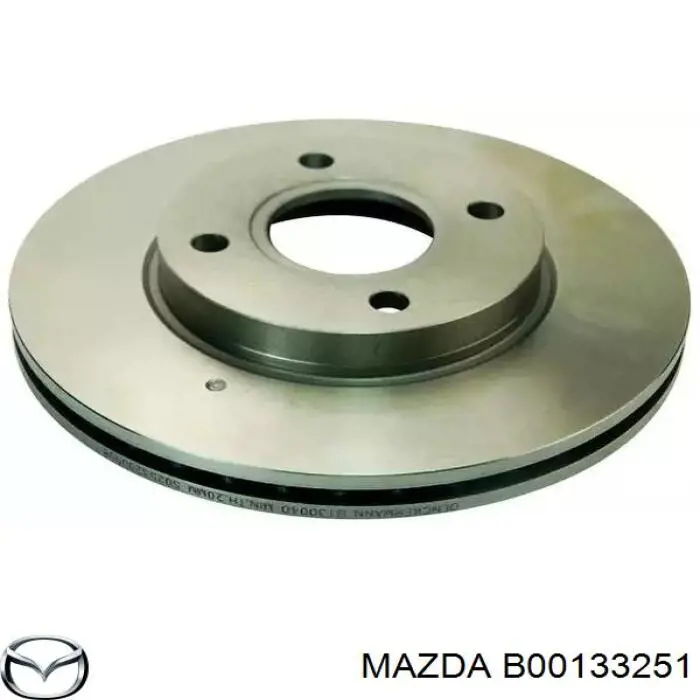 B00133251 Mazda Диск тормозной передний