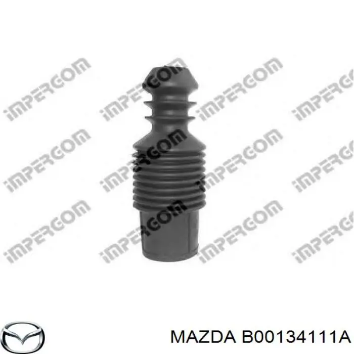 Compre B00134111A Mazda Pára-choque (grade de proteção) de amortecedor dianteiro + bota de proteção