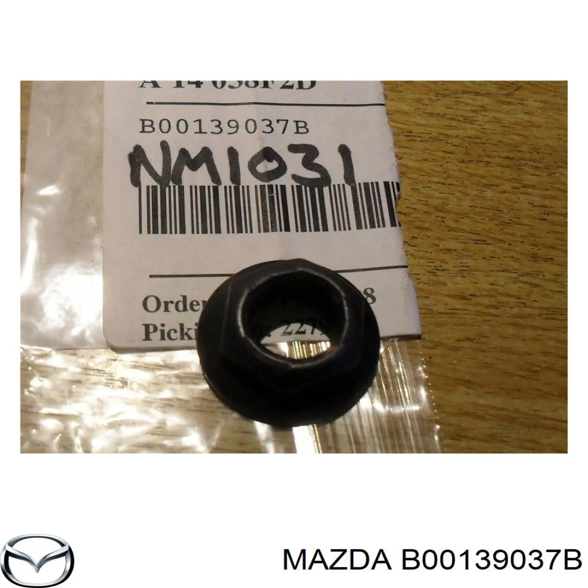 Гайка заднего нижнего рычага эксценрическая (развала) Mazda B00139037B цена, от 1.49 USD