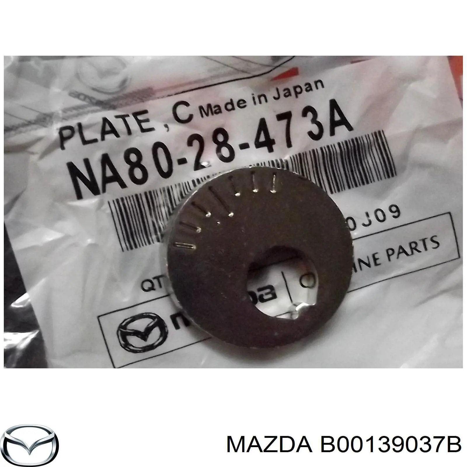 Купить B00139037B Mazda Гайка заднего нижнего рычага эксценрическая (развала)