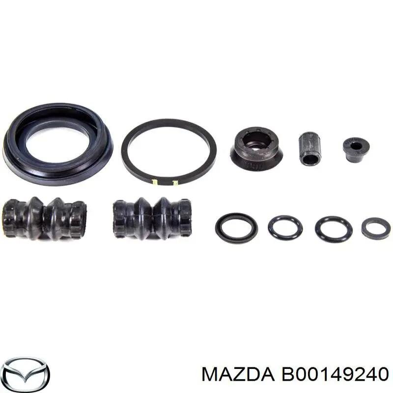 Juego de reparación, pinza de freno delantero B00149240 Mazda