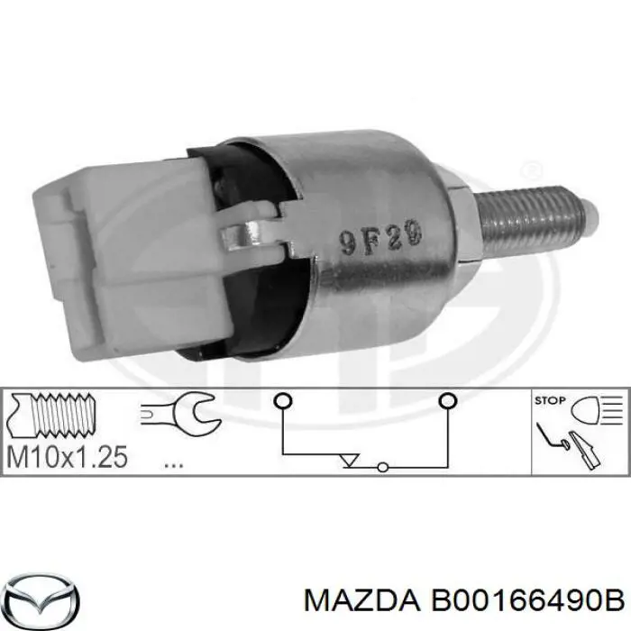 Датчик стоп сигнала B00166490B Mazda