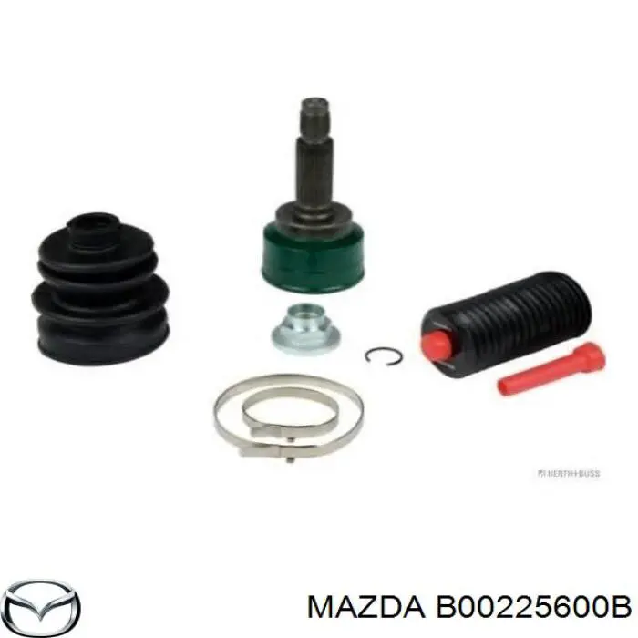 B00225600B Mazda шрус наружный передний