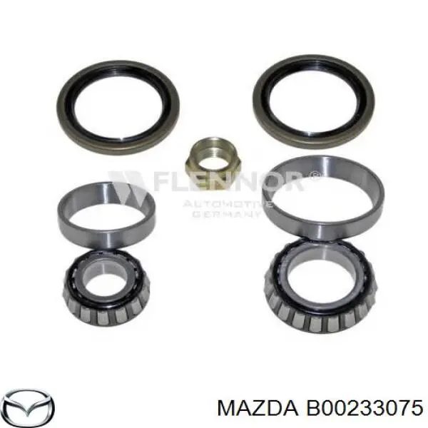 Подшипник ступицы задней наружный B00233075 Mazda