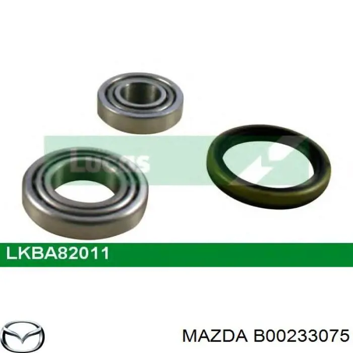 Подшипник ступицы задней, наружный Mazda B00233075