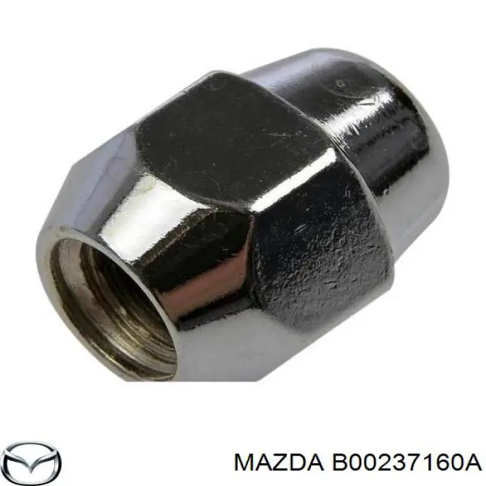 Гайка колесная Mazda B00237160A
