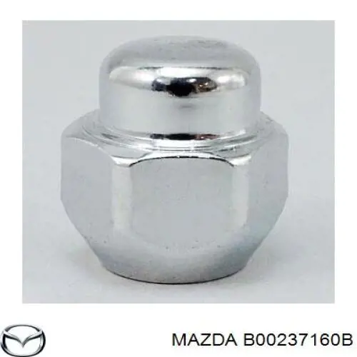 B00237160B Mazda porca de roda