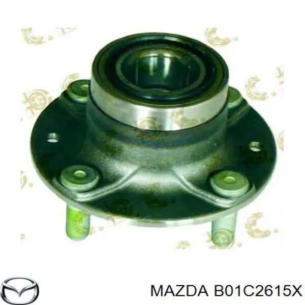 Задняя ступица B01C2615X Mazda
