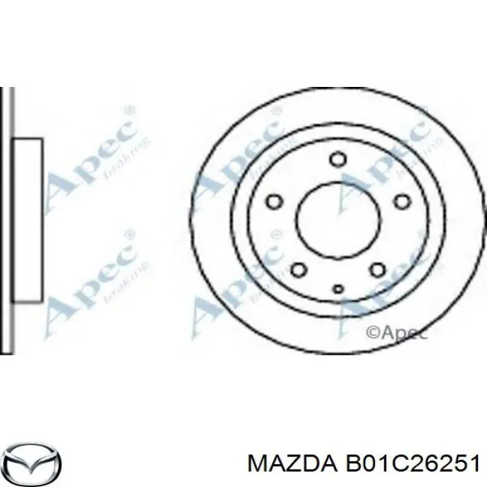 B01C26251 Mazda