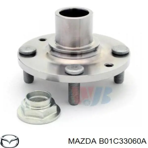 Ступицы передних колес Mazda B01C33060A цена, от 307.15 USD