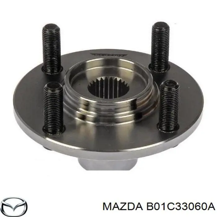 Ступица передняя B01C33060A Mazda