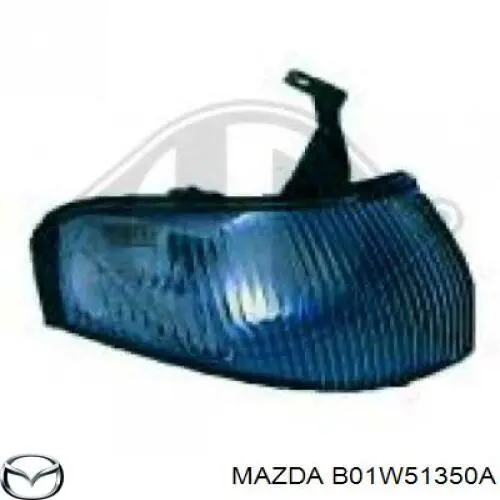 B01W51350A Mazda Габарит-указатель поворота в бампере, правый