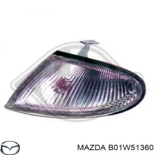 Указатель поворота левый на Mazda 323 S V 