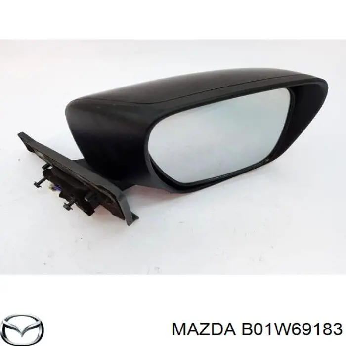 Зеркальный элемент водительского зеркала Mazda B01W69183 цена, от 5.70 USD