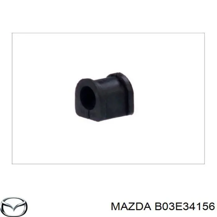 Втулка переднего стабилизатора Mazda B03E34156 цена, от 3.17 USD