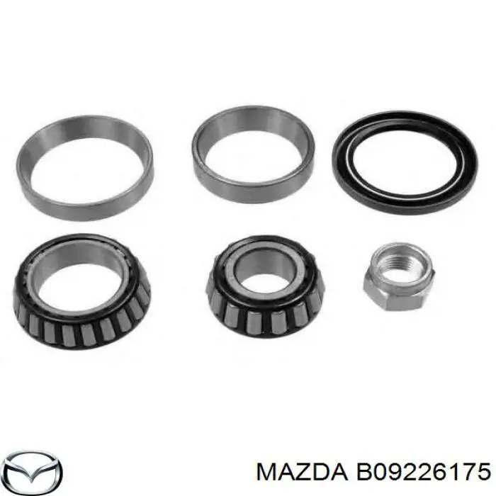 B09226175 Mazda Подшипник ступицы задней внутренний