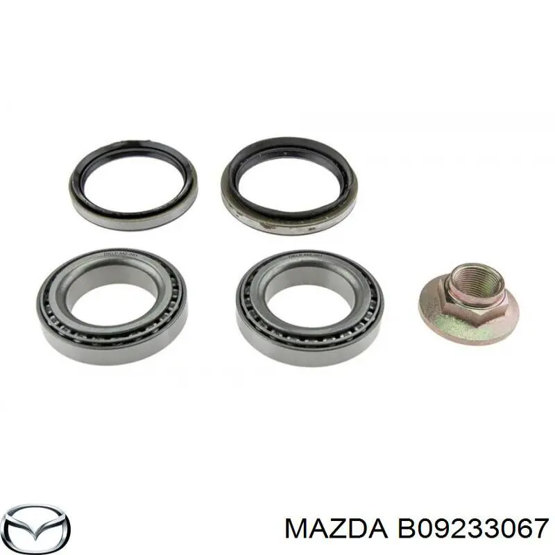 Купить B00133067 Mazda Сальник передней ступицы внешний