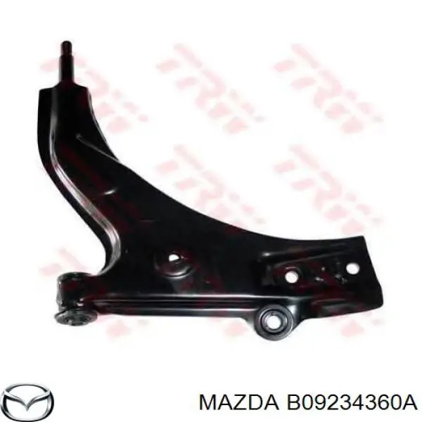 Левый рычаг передней нижней подвески Mazda B09234360A цена, от 44.13 USD