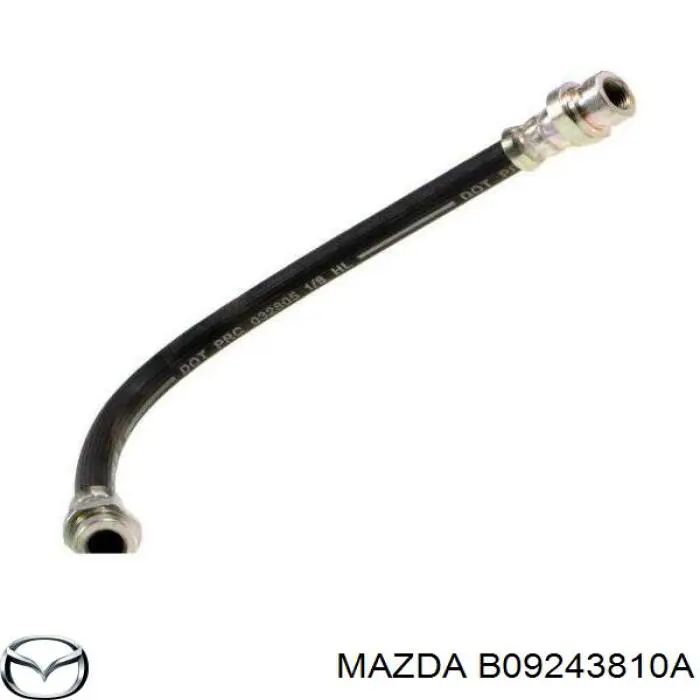 Задний тормозной шланг B09243810A Mazda